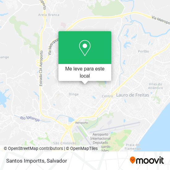 Santos Importts mapa