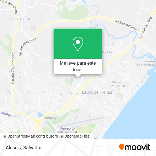 Aluserv mapa