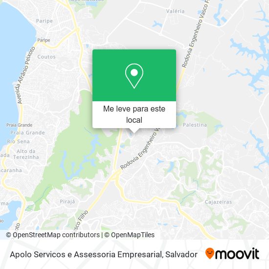 Apolo Servicos e Assessoria Empresarial mapa