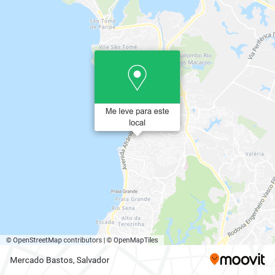 Mercado Bastos mapa