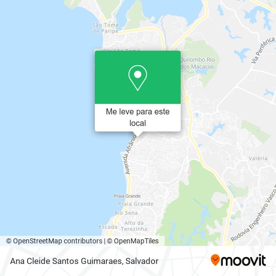 Ana Cleide Santos Guimaraes mapa