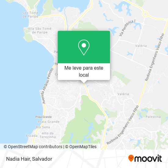Nadia Hair mapa