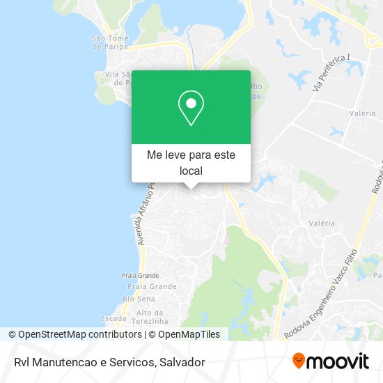Rvl Manutencao e Servicos mapa