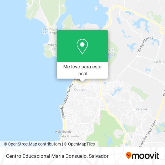 Centro Educacional Maria Consuelo mapa