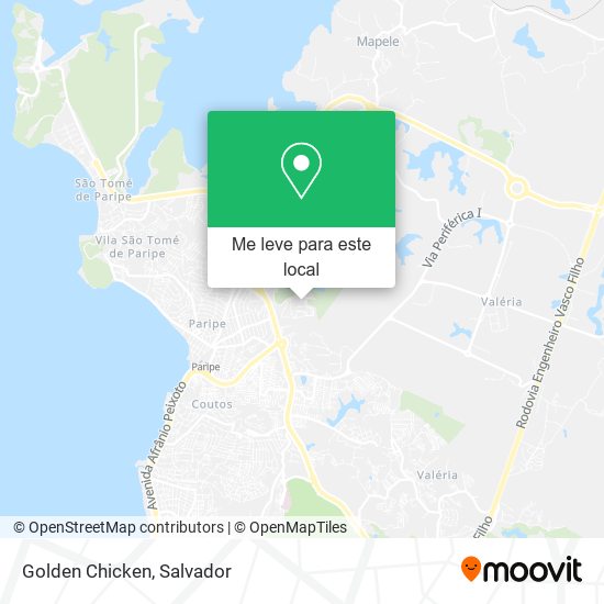 Golden Chicken mapa