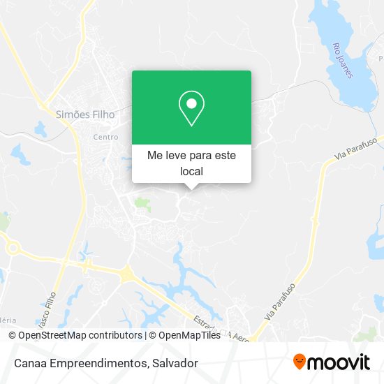 Canaa Empreendimentos mapa