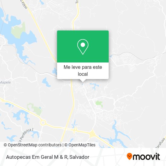 Autopecas Em Geral M & R mapa