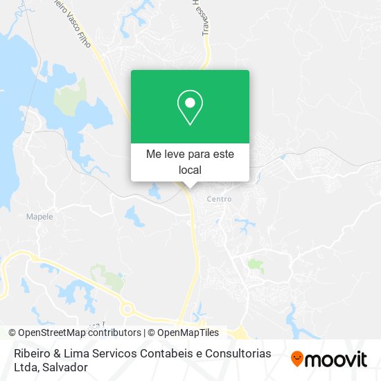 Ribeiro & Lima Servicos Contabeis e Consultorias Ltda mapa