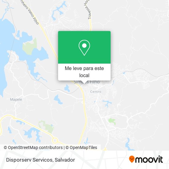 Disporserv Servicos mapa