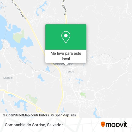 Companhia do Sorriso mapa