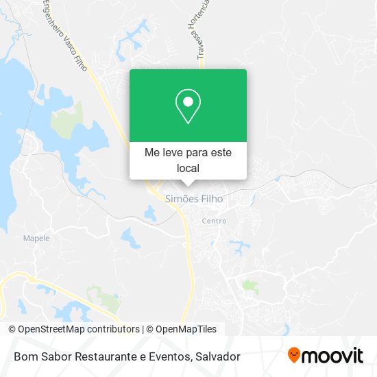 Bom Sabor Restaurante e Eventos mapa