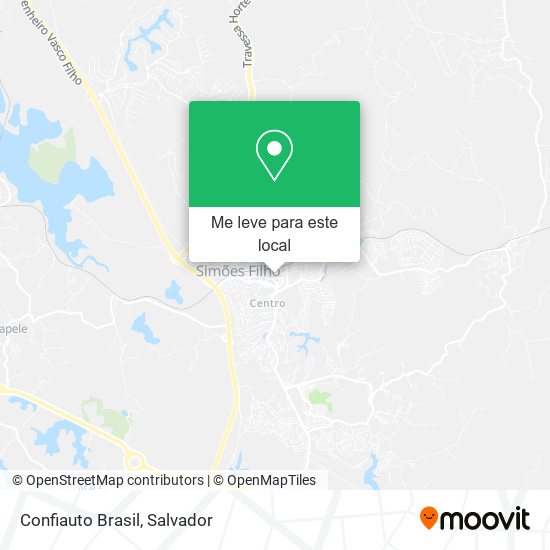 Confiauto Brasil mapa