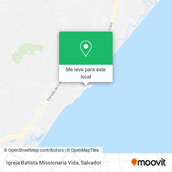 Igreja Batista Missionaria Vida mapa