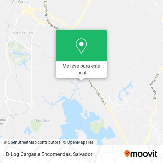 D-Log Cargas e Encomendas mapa