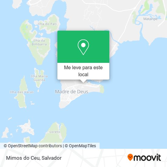 Mimos do Ceu mapa