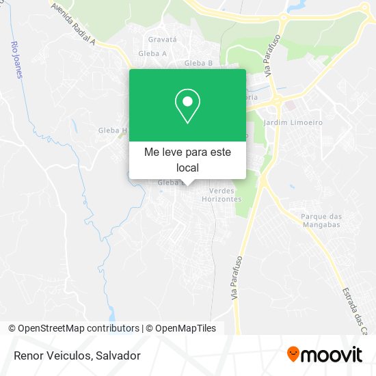 Renor Veiculos mapa