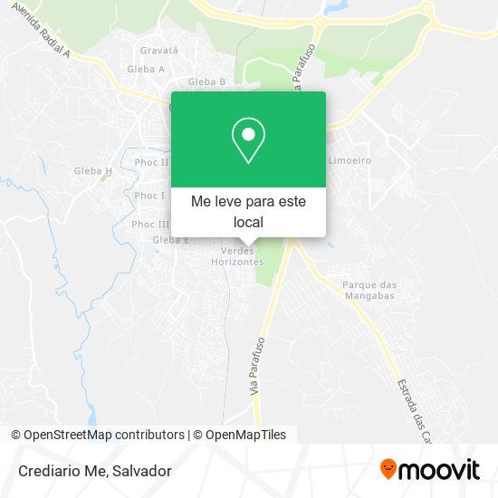Crediario Me mapa