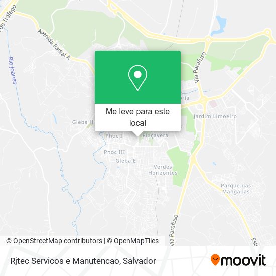 Rjtec Servicos e Manutencao mapa