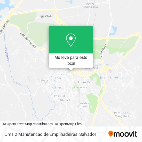 Jms 2 Manutencao de Empilhadeiras mapa