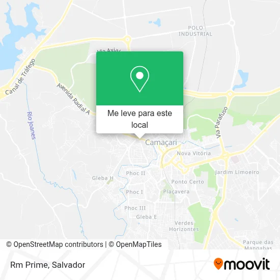 Rm Prime mapa