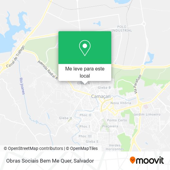 Obras Sociais Bem Me Quer mapa