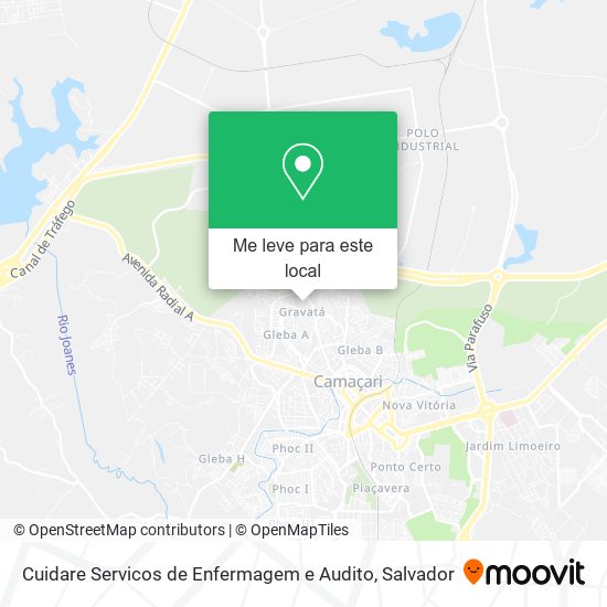 Cuidare Servicos de Enfermagem e Audito mapa