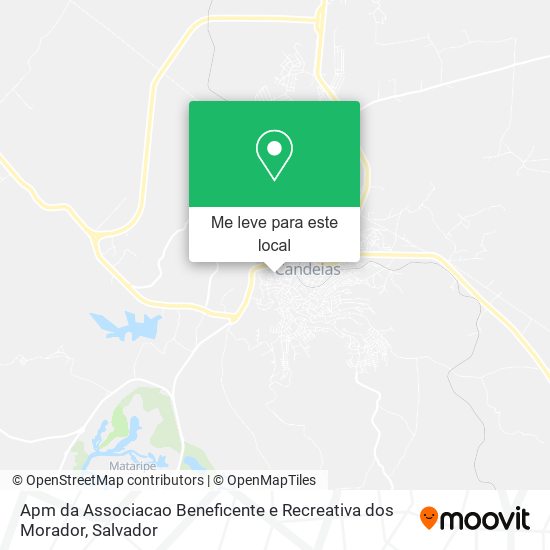 Apm da Associacao Beneficente e Recreativa dos Morador mapa