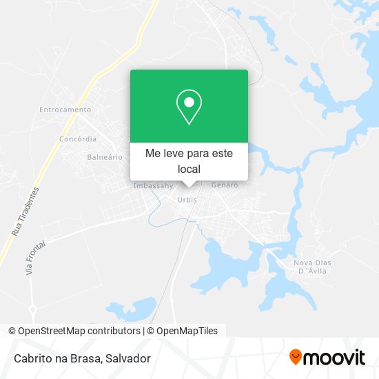 Cabrito na Brasa mapa