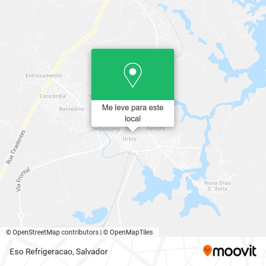 Eso Refrigeracao mapa