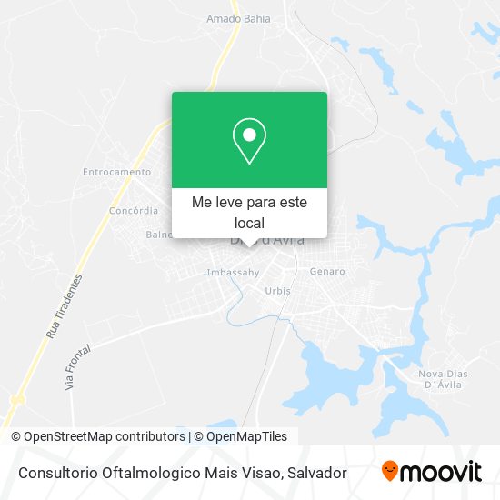 Consultorio Oftalmologico Mais Visao mapa