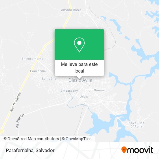 Parafernalha mapa