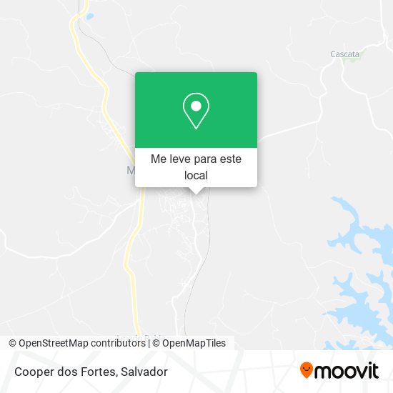 Cooper dos Fortes mapa