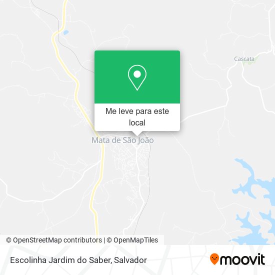Escolinha Jardim do Saber mapa