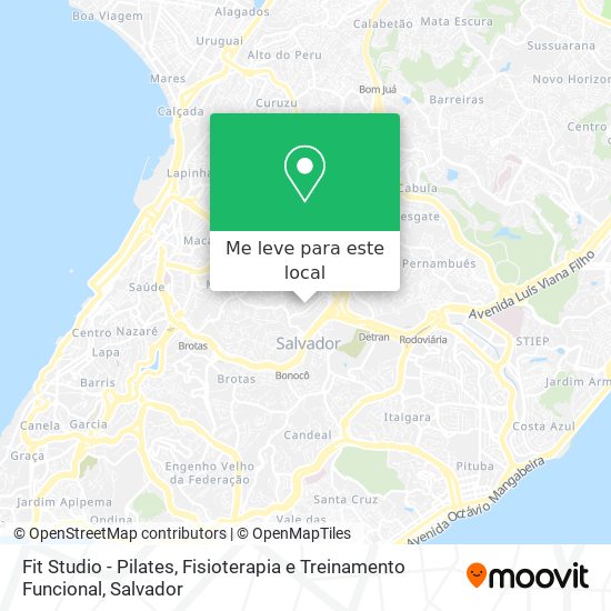 Fit Studio - Pilates, Fisioterapia e Treinamento Funcional mapa
