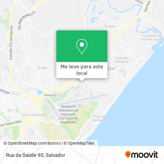 Rua da Saúde 90 mapa