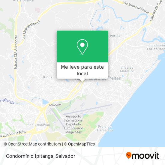 Condomínio Ipitanga mapa