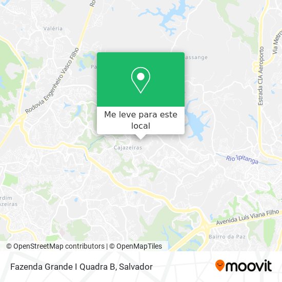 Fazenda Grande I Quadra B mapa