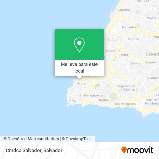 Cmdca Salvador mapa