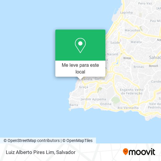 Luiz Alberto Pires Lim mapa