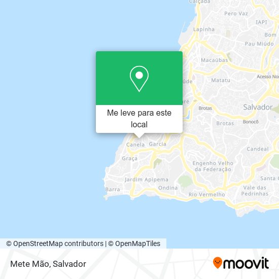Mete Mão mapa
