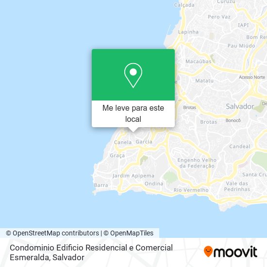 Condominio Edificio Residencial e Comercial Esmeralda mapa