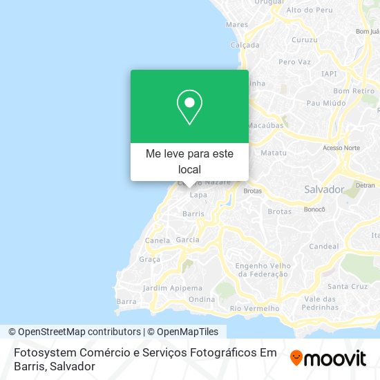 Fotosystem Comércio e Serviços Fotográficos Em Barris mapa