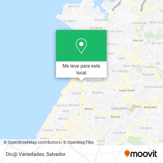 Dic@ Variedades mapa