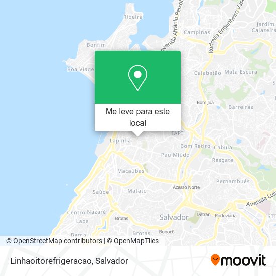 Linhaoitorefrigeracao mapa