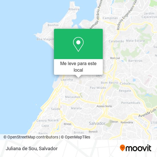 Juliana de Sou mapa
