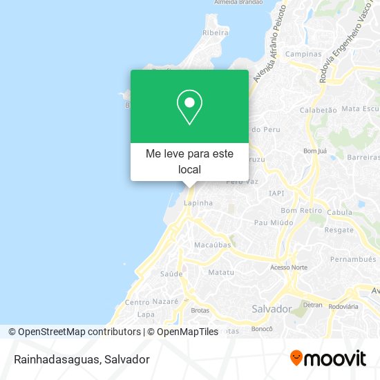 Rainhadasaguas mapa