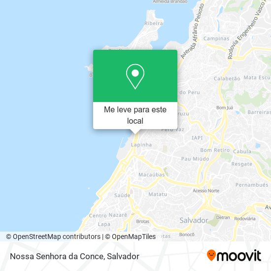 Nossa Senhora da Conce mapa