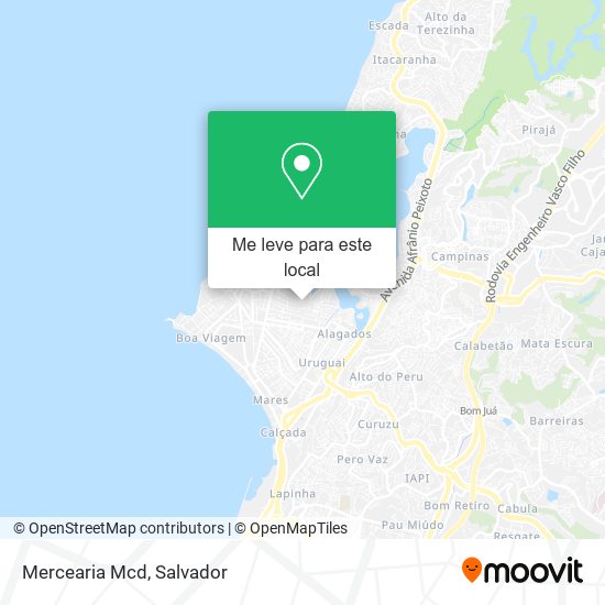 Mercearia Mcd mapa