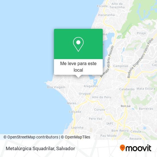 Metalúrgica Squadrilar mapa