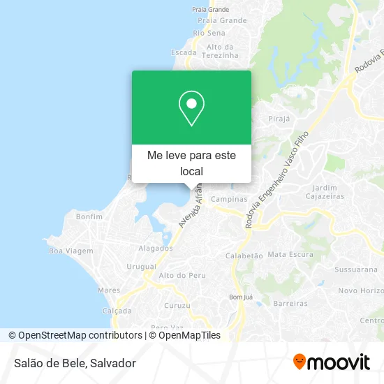 Salão de Bele mapa